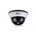 LG Camera Color 3-Axis Vandal Proof Dome White L6213-BN